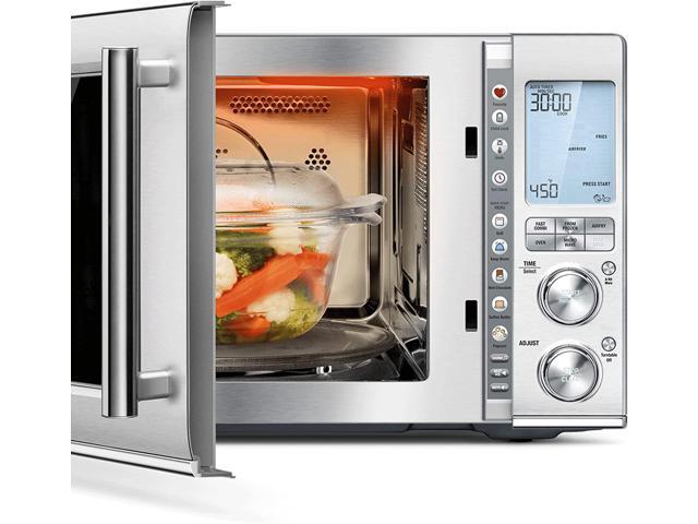 Breville - the Combi Wave 3 in 1 1.1 Cu. Ft. Convection Microwave - Brushed Stainless Steel - image 5