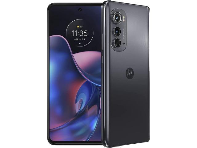 Motorola Edge 2022 2-Day Battery Unlocked Made for US 8/256GB 50MP Camera Mineral Gray Smartphone Cell Phone