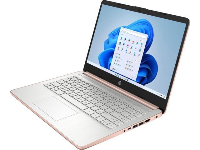 HP - 14" Laptop - Intel Celeron - 4GB Memory - 64GB eMMC - Rose Gold - image 6
