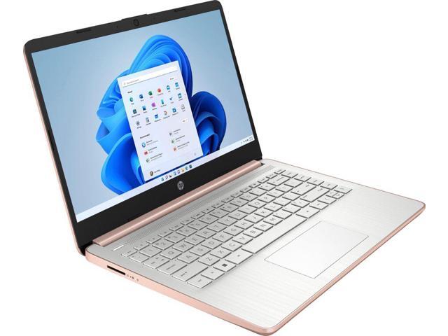HP - 14" Laptop - Intel Celeron - 4GB Memory - 64GB eMMC - Rose Gold - image 5