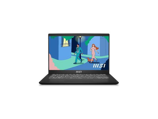 MSI Modern 14 C11M-208US 14' Professional Laptop, Intel Core i7-1195G7, Intel Iris Xe, 16GB DDR4 Memory, 512GB NVMe SSD, Windows 11