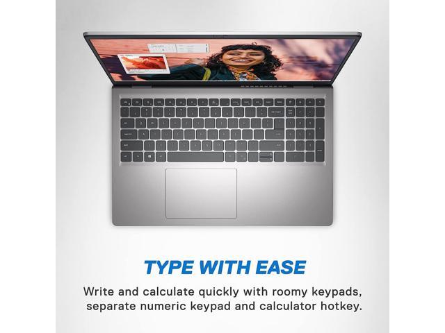 Dell Inspiron 15 3530 Laptop - 15.6-inch FHD 120Hz Display, Core i5-1335U, 16GB DDR4 RAM, 512GB SSD, Intel Iris Xe Graphics, Windows 11 Home, 1...