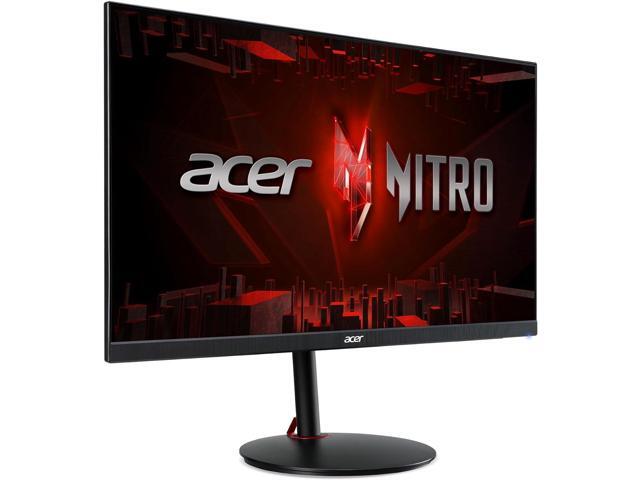 Acer Nitro 27' WQHD 2560 x 1440 PC Gaming Monitor AMD FreeSync Premium Up to 180Hz Refresh Up to 0.5ms HDR400 DCI-P3 95% 1 x Display...