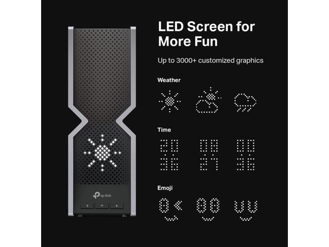 TP-Link - Archer BE19000 Tri-Band Wi-Fi 7 Router - Black - image 6