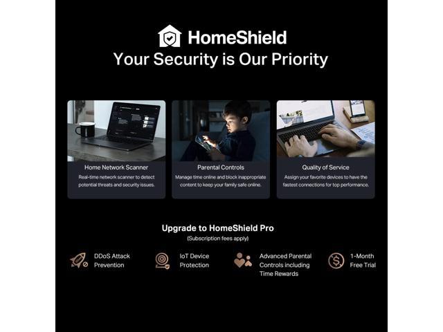 TP-Link - Archer BE19000 Tri-Band Wi-Fi 7 Router - Black - image 7
