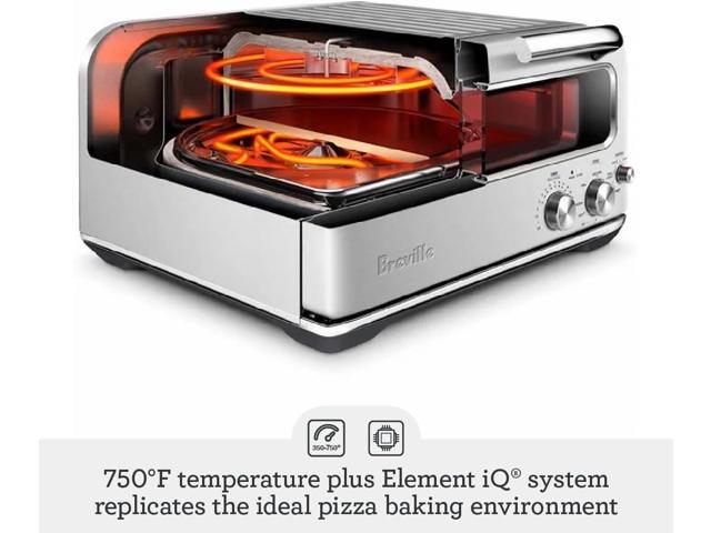 Breville Smart Oven Pizzaiolo BPZ820BSS, Brushed Stainless Steel