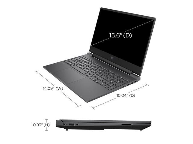 HP - Victus 15.6" Full HD Gaming Laptop - AMD Ryzen 5-7535HS 2023 - 8GB DDR5 Memory - AMD Radeon RX 6550M - 512GB SSD - Mica Silver - image 6