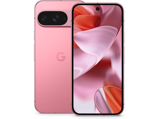 Google Pixel 9 - Unlocked Android Smartphone with Gemini, 24-Hour Battery, Advanced Camera, and 6.3' Actua Display - Peony - 128 GB
