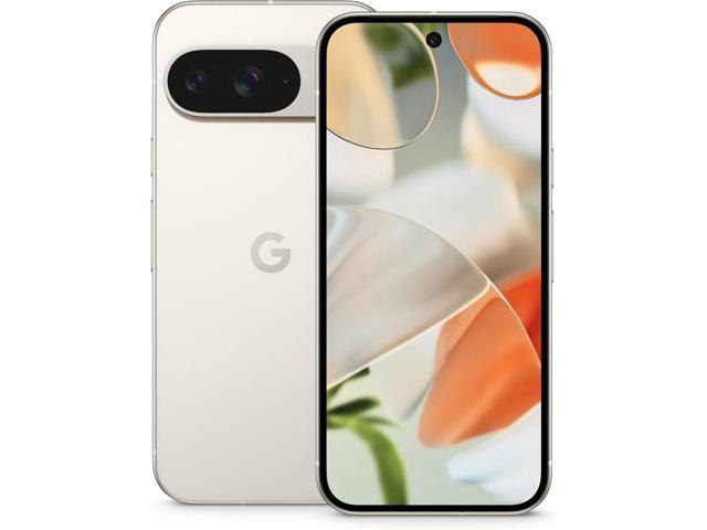 Google Pixel 9 - Unlocked Android Smartphone with Gemini, 24-Hour Battery, Advanced Camera, and 6.3' Actua Display - Porcelain - 128 GB