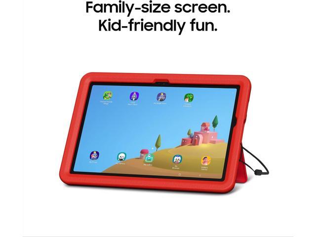 Samsung - Galaxy Tab A9+ Kids Edition 11" 64GB with Puffy Cover - Wi-Fi - Red - image 3