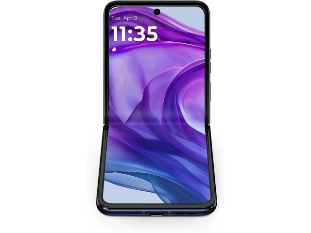 Motorola razr+ 2024 Unlocked Made for US 12/256 50MP Camera Midnight Blue PB2J0003US Smartphone Cell Phone