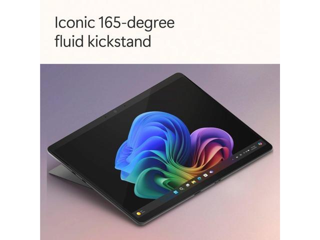 Microsoft - Surface Pro - Copilot+ PC - 13” OLED Touchscreen - Snapdragon X Elite - 16GB Memory - 1TB SSD - Device Only (11th Ed) - Black - image 6