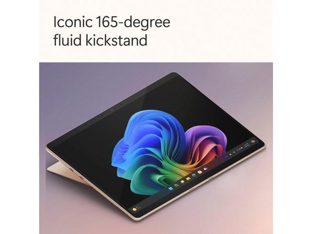 Microsoft - Surface Pro - Copilot+ PC - 13” OLED Touchscreen - Snapdragon X Elite - 16GB Memory - 512GB SSD - Device Only (11th Ed) - Dune - image 3