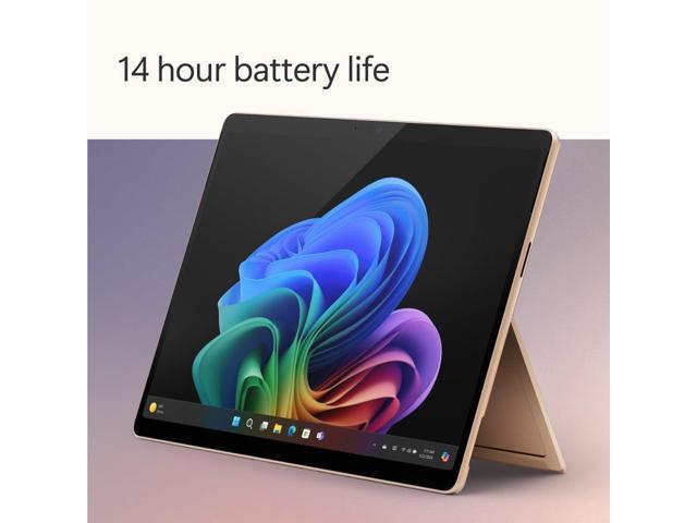 Microsoft - Surface Pro - Copilot+ PC - 13” OLED Touchscreen - Snapdragon X Elite - 16GB Memory - 1TB SSD - Device Only (11th Ed) - Dune - image 7
