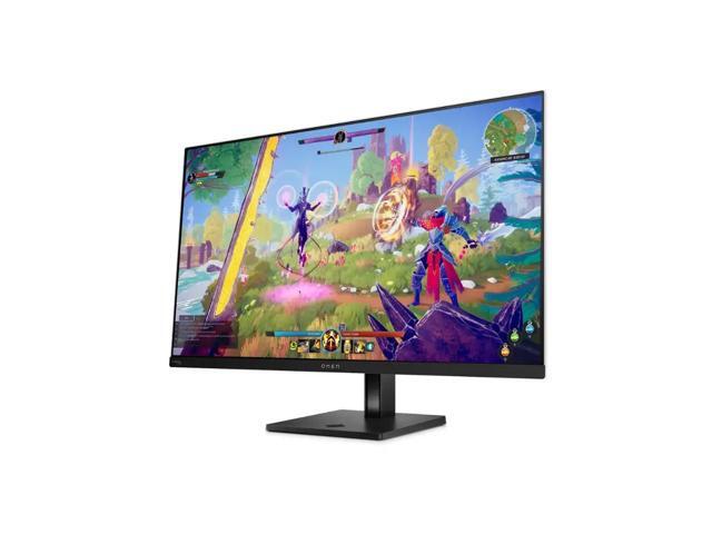 HP OMEN - Transcend 31.5" QD-OLED 4K UHD 240Hz G-SYNC Compatible Gaming Monitor with Adjustable Height - Black/White - image 3