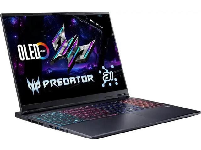 Acer - Predator Helios Neo 16S AI Gaming Laptop - 16" OLED 240Hz - Intel Core Ultra 9 - NVIDIA GeForce RTX 5070Ti – 32GB – 1TB - Obsidian Black - image 5