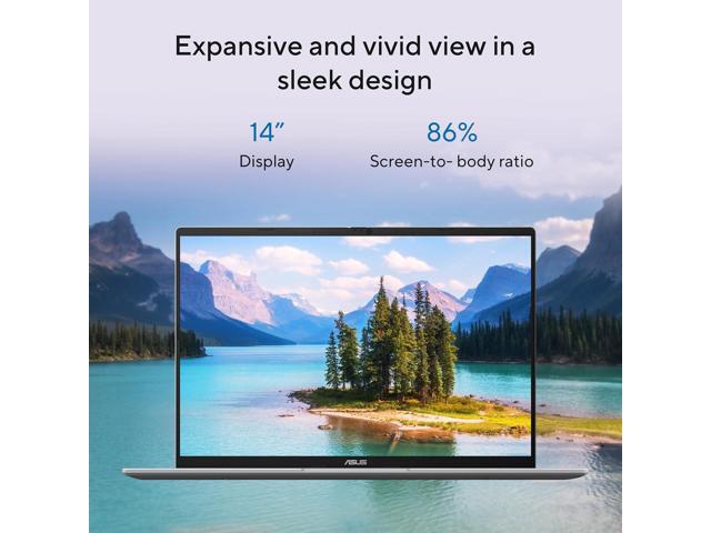 ASUS - Vivobook 14" FHD+ Laptop - Copilot+ PC - Snapdragon X with 16GB Memory - 512GB SSD - Cool Silver - image 4