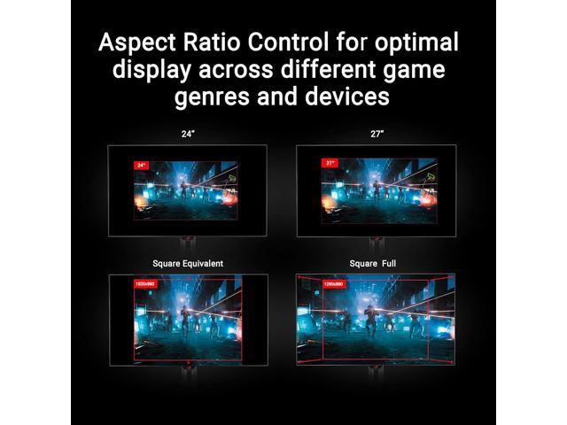 ASUS ROG Strix 32'' DUAL MODE UHD 4K 165Hz Full HD 330Hz FreeSync Premium Pro & G-Sync Compatible HDR400 USB-C KVM OLED Gaming Computer Monitor...