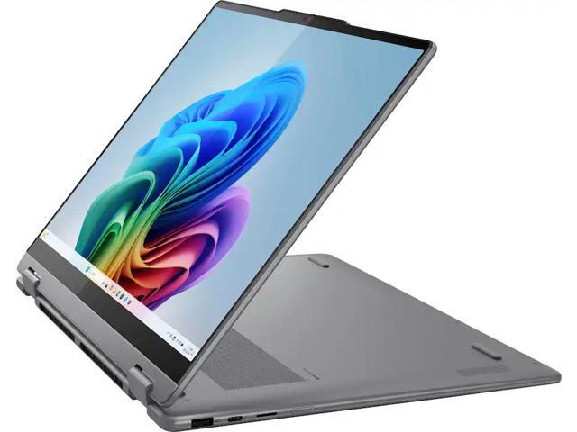 Lenovo - Yoga 7i 2-in-1 - Copilot+ PC - 16" 2K Touchscreen Laptop - Intel Core Ultra 5 Processor 2024 - 16GB Memory - 512GB SSD - Luna Grey - image 5