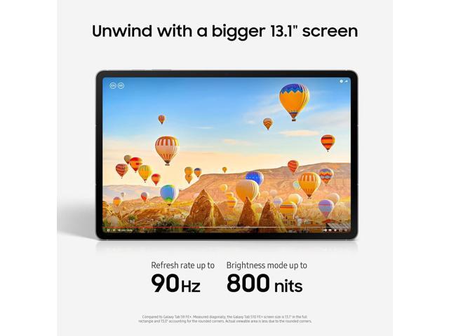 SAMSUNG Galaxy Tab S10 FE+ 13.1 128GB WiFi Android Tablet, Large Display, Long Battery Life, Exynos 1580 Processor, IP68, Water-Resistant, 90 Hz...