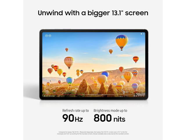 SAMSUNG Galaxy Tab S10 FE+ 13.1 256GB WiFi Android Tablet, Large Display, Long Battery Life, Exynos 1580 Processor, IP68, Water-Resistant, 90 Hz...