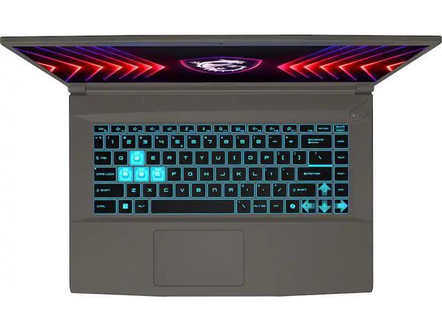 MSI - THIN A15 15.6" 144Hz FHD Gaming Laptop - AMD R5-7535HS - GeForce RTX 4050 - 8GB Memory - 512GBSSD - Black - image 3