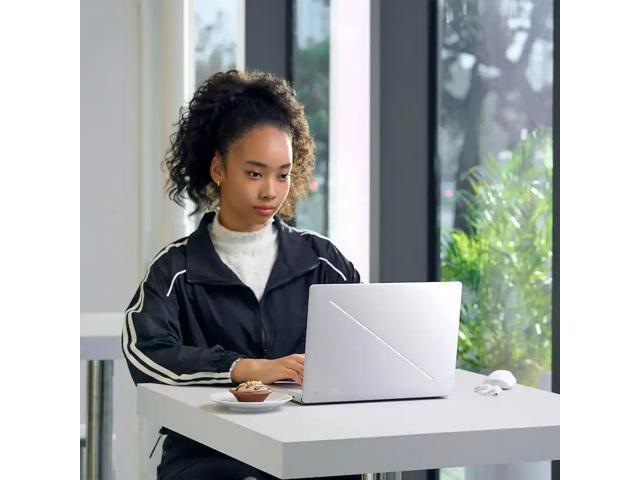 ASUS - ROG Zephyrus G14 14" OLED 3K 120Hz Gaming Laptop - AMD Ryzen 9 270 - 16GB LPDDR5X - GeForce RTX 5060 - 1TB SSD - Platinum White - image 5