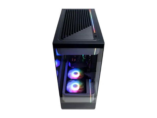 CyberPowerPC - Gaming Desktop - AMD Ryzen 7 7800X3D - AMD Radeon RX 9070 XT 16GB - 32GB DDR5 - 2TB PCIe 4.0 SSD - Black - image 4