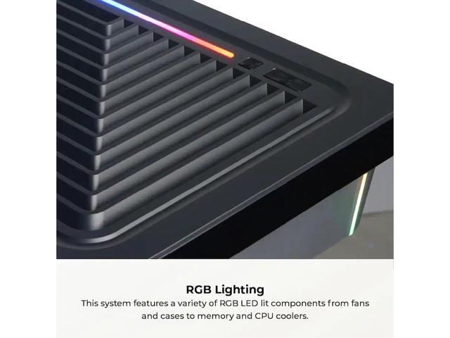 CyberPowerPC - Gaming Desktop - AMD Ryzen 7 7800X3D - AMD Radeon RX 9070 XT 16GB - 32GB DDR5 - 2TB PCIe 4.0 SSD - Black - image 5