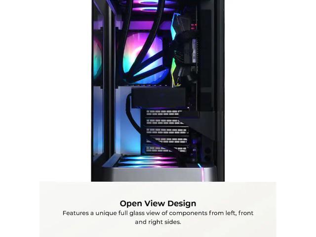 CyberPowerPC - Gaming Desktop - AMD Ryzen 7 7800X3D - AMD Radeon RX 9070 XT 16GB - 32GB DDR5 - 2TB PCIe 4.0 SSD - Black - image 6