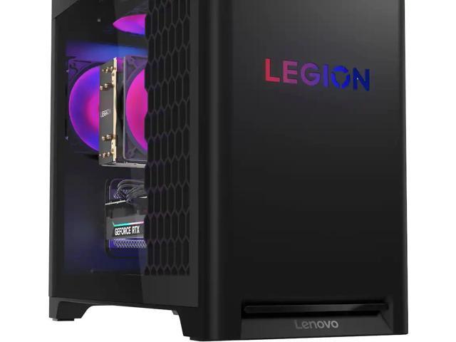 Lenovo - Legion Tower 5 Gaming Desktop - AMD Ryzen 7 7800X3D - 32GB Memory - NVIDIA GeForce RTX 5070 - 1TB SSD - Eclipse Black - image 3