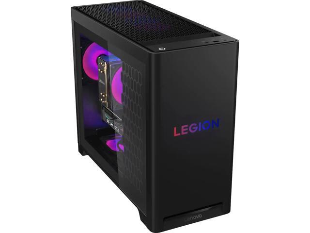 Lenovo - Legion Tower 5 Gaming Desktop - AMD Ryzen 7 7800X3D - 32GB Memory - NVIDIA GeForce RTX 5070 - 1TB SSD - Eclipse Black - image 5