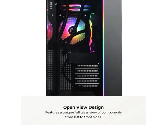 CyberPowerPC - Gaming Desktop - Intel Core Ultra 7 265F - NVIDIA GeForce RTX 5060 Ti 16GB - 32GB DDR5 - 2TB PCIe 4 SSD - Black - image 4