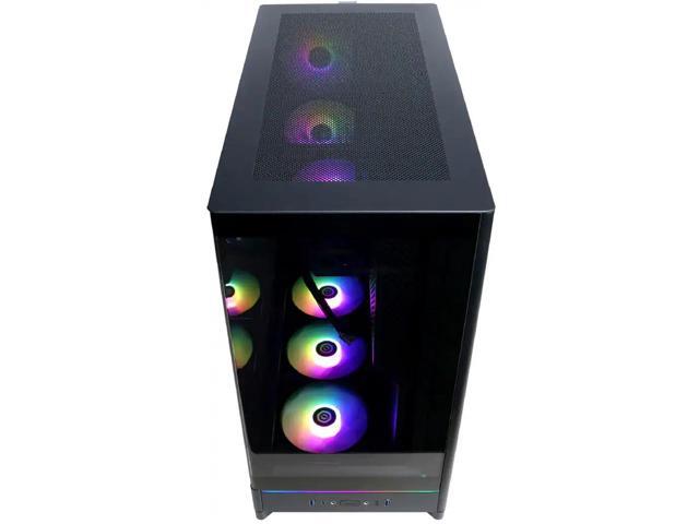 CyberPowerPC - Gaming Desktop - Intel Core i9-14900F - NVIDIA GeForce RTX 5070 12GB - 32GB DDR5 - 1TB PCIe 4.0 SSD - Black - image 5