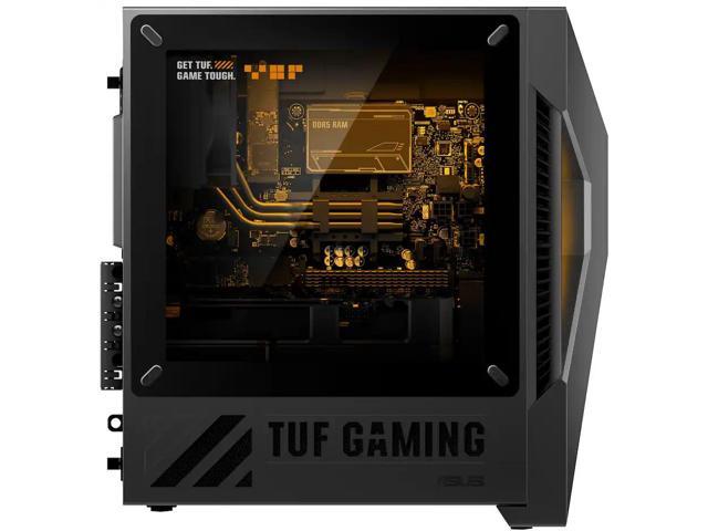 ASUS - TUF T500 Gaming Desktop - Intel Core i5 13420H - 16GB Memory - NVIDIA GeForce RTX 5060 8GB - 1TB SSD - Eclipse Gray - image 3