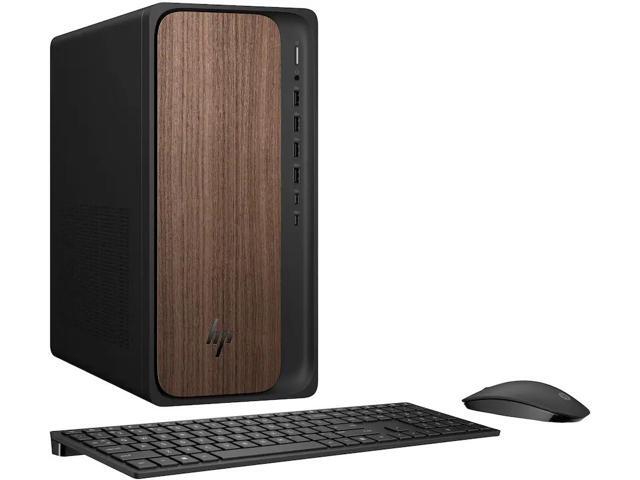 HP - OmniDesk Desktop - Intel Core Ultra 5 225 2025 - 16GB DDR5 Memory - 1TB SSD - Dark Wood - image 5