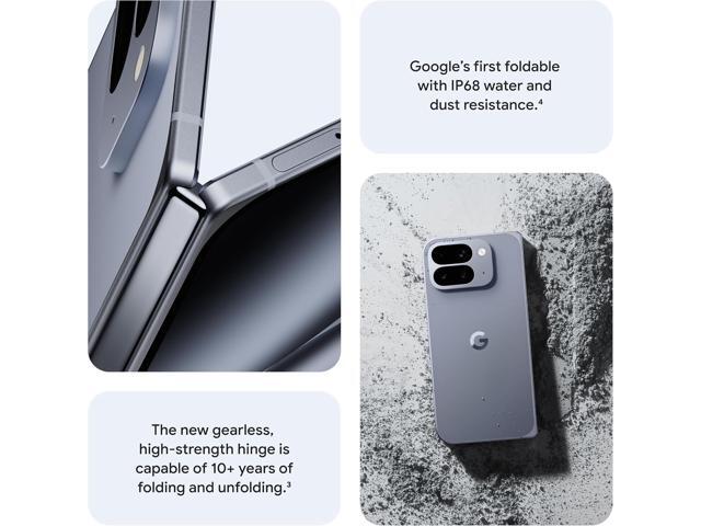 Google - Pixel 10 Pro Fold 256GB (Unlocked) - Moonstone - image 3