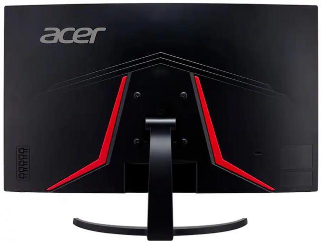 Acer - Nitro Gaming 31.5" Curved WQHD 180Hz 1ms FreeSync Premium Gaming Monitor (DisplayPort, HDMI x2) - Black - image 3