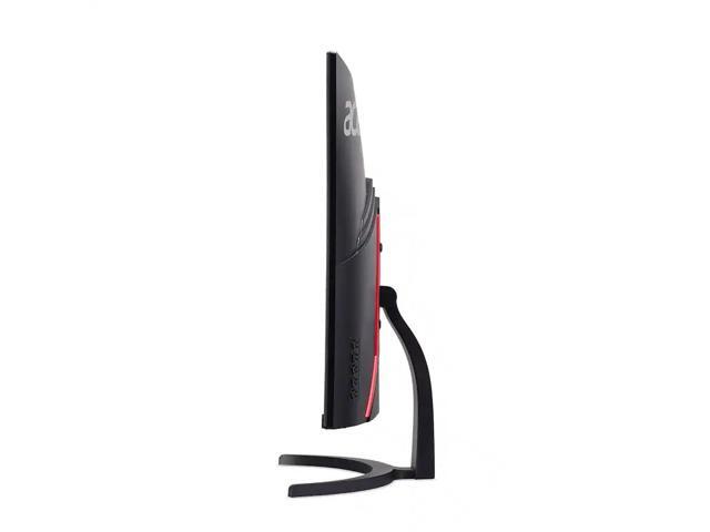 Acer - Nitro Gaming 31.5" Curved WQHD 180Hz 1ms FreeSync Premium Gaming Monitor (DisplayPort, HDMI x2) - Black - image 4