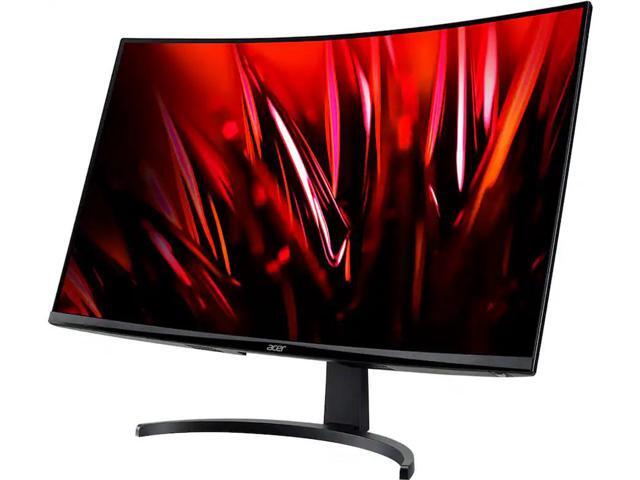 Acer - Nitro Gaming 31.5" Curved WQHD 180Hz 1ms FreeSync Premium Gaming Monitor (DisplayPort, HDMI x2) - Black - image 5