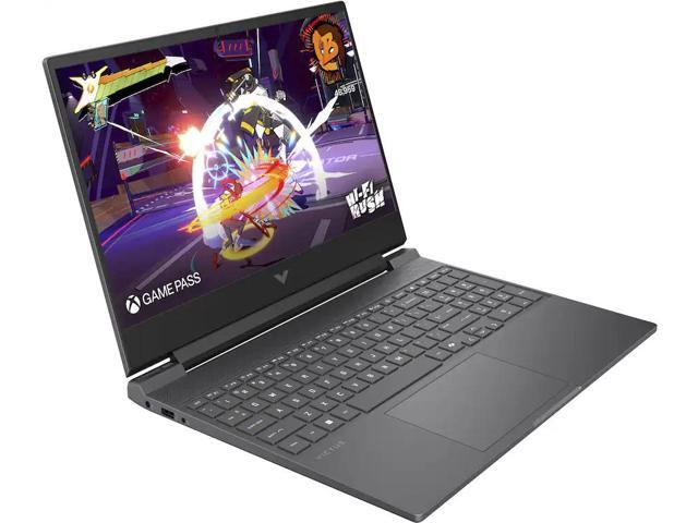 HP - Victus 15.6' 144Hz Full HD Gaming Laptop - AMD Ryzen 7 7445HS - 16GB Memory - NVIDIA GeForce RTX 4050 - 512GB SSD - Mica Silver