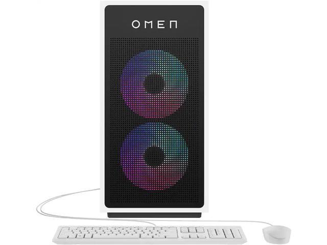 HP OMEN - 35L Gaming Desktop - AMD Ryzen 5 8400F 2024 - 16GB DDR5 Memory - NVIDIA GeForce RTX 5060 - 1TB SSD - Panda Metal - image 7
