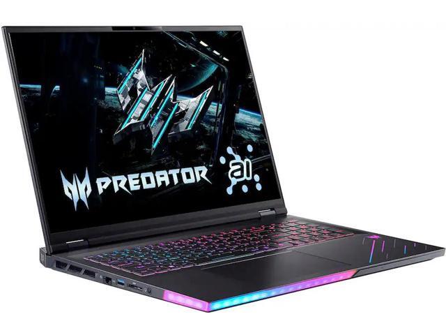 Acer - Predator Helios 18 AI - 18" 250Hz Gaming Laptop - 2560 x 1600 -Intel Core Ultra 9 - NVIDIA GeForce RTX 5080 – 32GB – 1TB - Abyssal Black - image 6