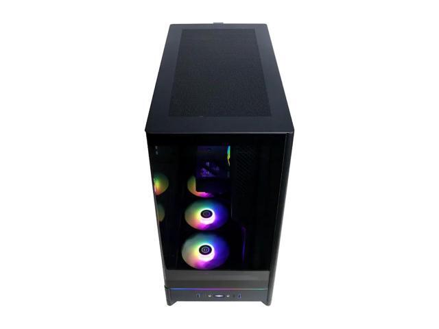 CyberPowerPC - Gaming Desktop - Intel Core i7-14700F - NVIDIA GeForce RTX 5070 12GB - 32GB DDR5 - 2TB PCIe 4.0 SSD - Black - image 3