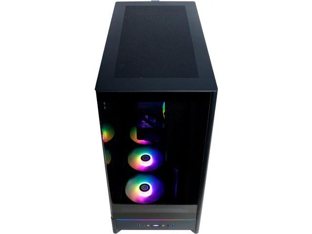 CyberPowerPC - Gaming Desktop - Intel Core i7-14700F - NVIDIA GeForce RTX 5070 12GB - 32GB DDR5 - 2TB PCIe 4.0 SSD - Black - image 5