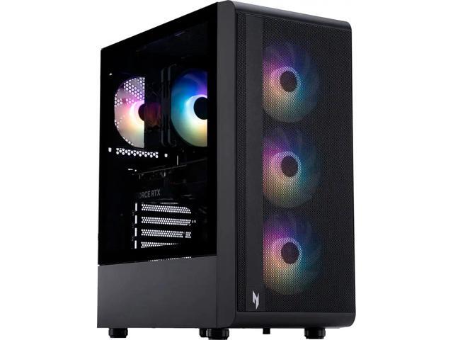 Acer - Nitro 60 Gaming Desktop - AMD Ryzen 9 7900 - 32GB DDR5 Memory - NVIDIA GeForce RTX 5070 - 1 TB SSD - Black - image 6