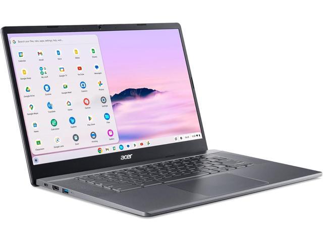 acer Chromebook Plus 515 Laptop with Google AI 15.6' Full HD 1920 x 1080 IPS Touch Display Intel Core i3-1305U 8GB LPDDR5X 256GB SSD Wi-Fi...