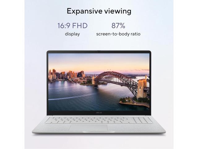 ASUS Chromebook CX15 Laptop, 15.6' FHD Anti-Glare Display, Intel Celeron N4500 Processor, 128GB Storage, 8GB RAM, ChromeOS, Pure Grey,...