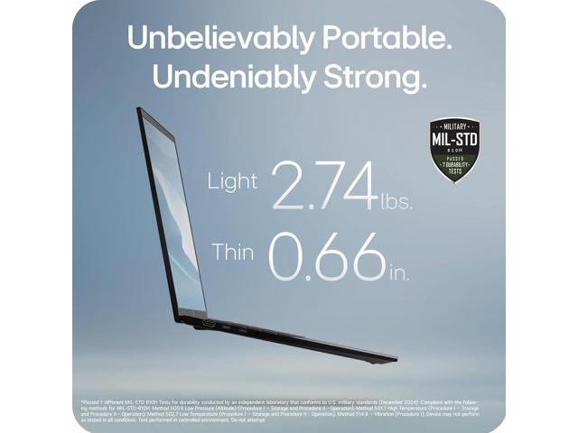 LG gram 16-inch Thin and Lightweight Laptop Computer, Copilot+ PC, Intel Evo Edition Powered by Intel Core Ultra7 256V Processor, Windows 11 Home,...