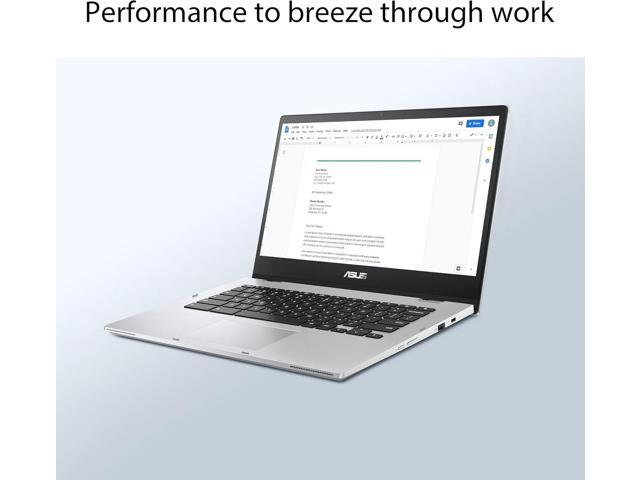 ASUS Chromebook Flip CX1 Convertible Laptop, 14' FHD NanoEdge 360-degree Touchscreen, Intel Celeron N4500 Processor, 128GB eMMC Storage, 8GB RAM,...